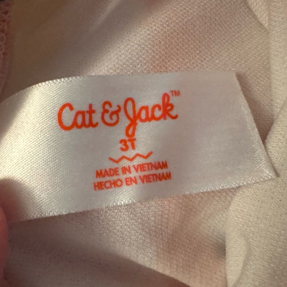 Cat & Jack Multicolor Striped Kids Swim One Piece - Picture 3 of 5